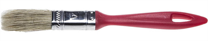 STAYER 20 мм, 3/4", щетина натуральная светлая, пластмассовая ручка, кисть плоская UNIVERSAL-EURO 0108-20 - фото 119245