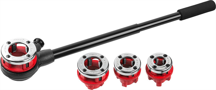 MIRAX 5 предметов, 1/2" - 1 1/4", набор резьбонарезной трубный №4 28240-H4 - фото 119253