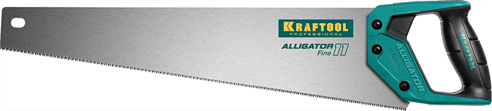 KRAFTOOL 11 TPI, 550 мм, ножовка для точного реза Alligator 11 15203-55 - фото 119478