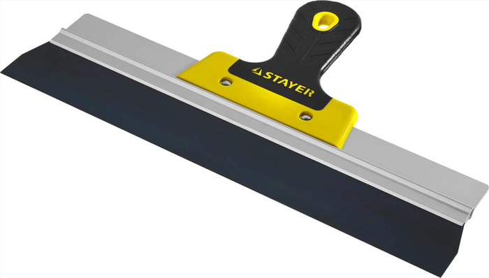 STAYER фасадный, 350 мм, анодированный, двухкомпонентная рукоятка, шпатель фасадный 10045-35 - фото 119678