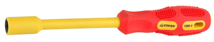 STAYER MAX-GRIP 12x125мм, отвертка диэлектрическая 25829-12-125 G - фото 119951