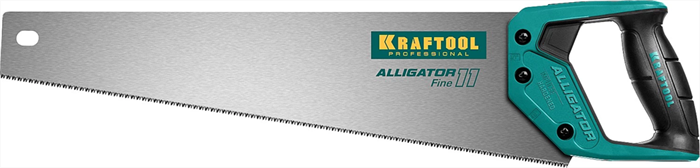 KRAFTOOL 11 TPI, 450 мм, ножовка для точного реза Alligator 11 15203-45 - фото 120054