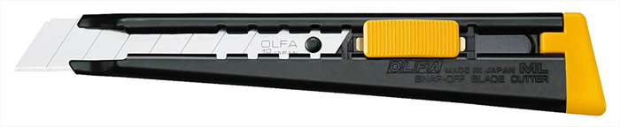 OLFA 18 мм, нож металлический с выдвижным лезвием OL-ML - фото 120208