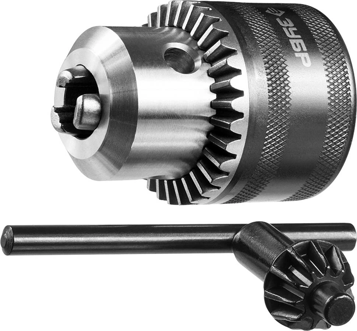 ЗУБР 16 мм, 1/2", ударный, ключевой, патрон для дрели 2908-16-1/2_z02 Профессионал - фото 120327