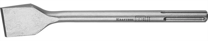 KRAFTOOL 50 x 300 мм, SDS-max, зубило плоское изогнутое 29333-50-300 - фото 120658