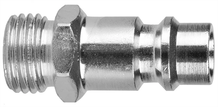 KRAFTOOL резьба 1/4" с наружной резьбой, переходник для пневмоинструмента EXPERT QUALITAT 06592 - фото 120951