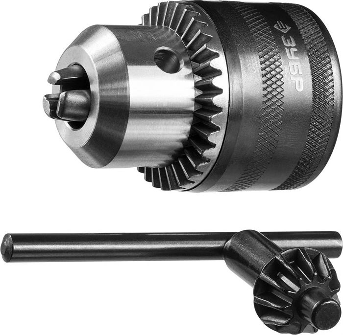 ЗУБР 13 мм, 1/2", ударный, ключевой, патрон для дрели 2908-13-1/2_z02 Профессионал - фото 121224
