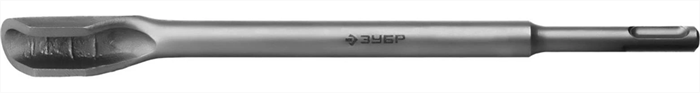 ЗУБР 22 x 250 мм, SDS-plus, зубило-штробер полукруглое 29235-22-250 - фото 124467