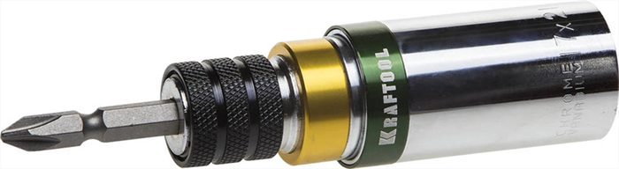 KRAFTOOL 17 мм, 21 мм, 2 шт, бита с торцевой головкой EXPERT 26399-H2 - фото 124560