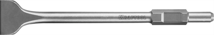 KRAFTOOL 75 х 400 мм, HEX 30, лопаточное зубило 29345-75-450 - фото 124822