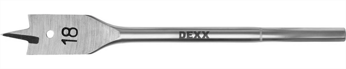 DEXX  18 x 152 мм, шестигранный хвостовик, сверло перовое по дереву 2945-18 - фото 128357