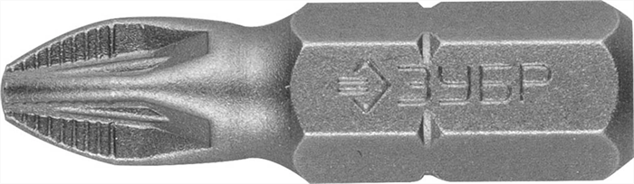 ЗУБР PZ2, 25 мм, 2 шт., биты кованые МАСТЕР 26003-2-25-2 - фото 128464