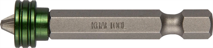 KRAFTOOL PH2, 50 мм, 1 шт., биты с магнитным держателем-ограничителем ЕХPERT 26128-2-50-1 - фото 128643