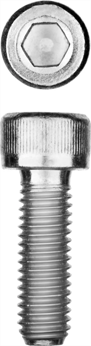 ЗУБР М8x20 мм, 5 кг (390 шт.), кл. пр. 8.8, оцинкованный, винт DIN 912 30318-08-020 - фото 131437