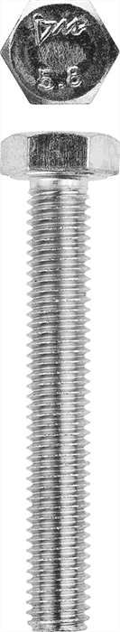 ЗУБР M10 x 25 мм, 5 кг, оцинкованный, болт ГОСТ 7798-70 303080-10-025 - фото 131804