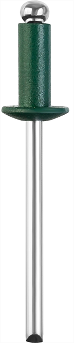 STAYER 3.2 х 8 мм, RAL 6005 зеленый насыщенный, 50 шт., алюминиевые заклепки Color-FIX 3125-32-6005 - фото 132553