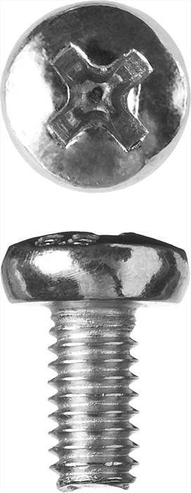 ЗУБР М4 х 8 мм, оцинкованный, винт DIN 7985 303150-04-008 - фото 132691