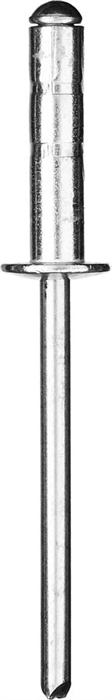 ЗУБР 4.8 x 12 мм, 500 шт., заклепки многозажимные, алюминиевые 31311-48-12 Профессионал - фото 132710
