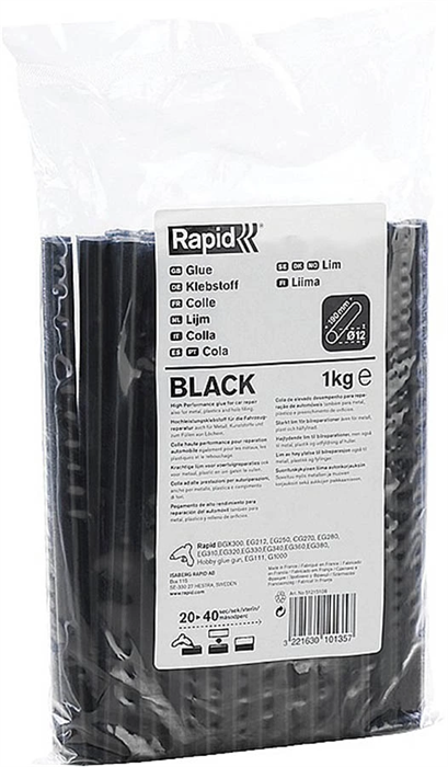RAPID 12 x 190 мм, 1 кг, профессиональный автомобильный клеевой стержень 51215108 - фото 132784