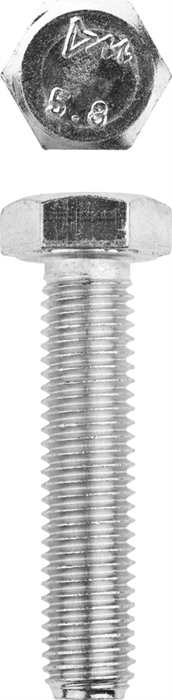 ЗУБР M12 x 55 мм, 5 кг, оцинкованный, болт ГОСТ 7798-70 303080-12-055 - фото 133350