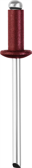 STAYER 3.2 х 8 мм, RAL 3005 темно-красный, 50 шт., алюминиевые заклепки Color-FIX 3125-32-3005 Profe - фото 133457
