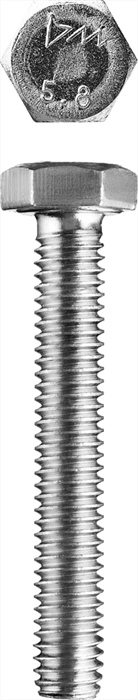 ЗУБР M20 x 160 мм, 5 кг, оцинкованный, болт ГОСТ 7798-70 303080-20-160 - фото 133462
