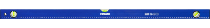 СИБИН 1000 мм, уровень коробчатый 34605-100 - фото 134937