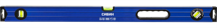 СИБИН 800 мм, уровень коробчатый усиленный 34609-080 - фото 134992