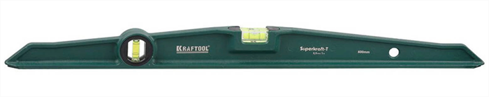 KRAFTOOL 600 мм, уровень литой SUPERKRAFT-Т 34717-060 - фото 135283