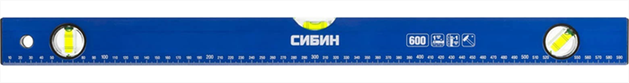 СИБИН 600 мм, уровень коробчатый 34605-060 - фото 135632
