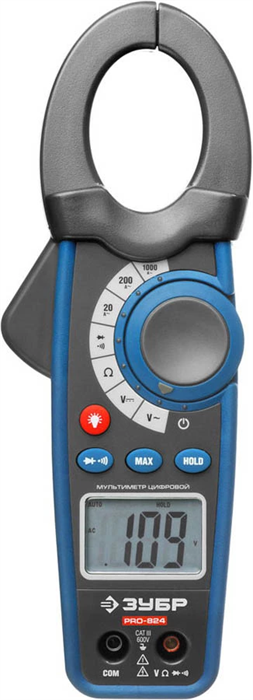 ЗУБР токоизмерительные клещи PRO-824 59824 - фото 136129