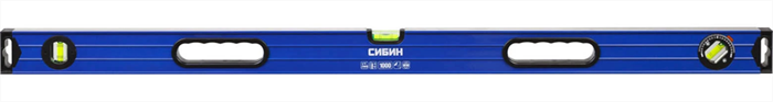 СИБИН 1000 мм, уровень коробчатый усиленный 34609-100 - фото 136397