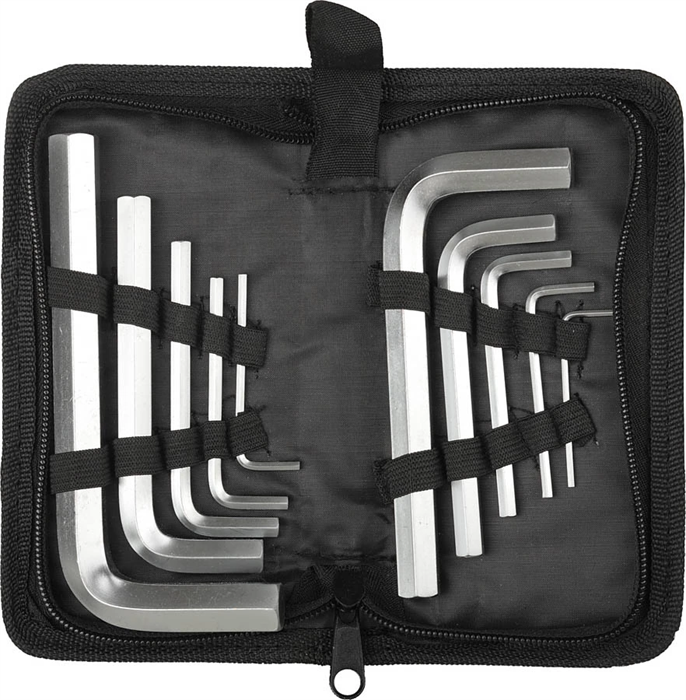 STAYER 10 шт., Cr-V, ключи имбусовые 2740-H10_z01 - фото 136611