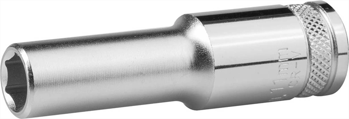 KRAFTOOL 1/2", 10 мм, Cr-V сталь, хромированная, торцовая головка удлиненная 27807-10_z01 - фото 136796