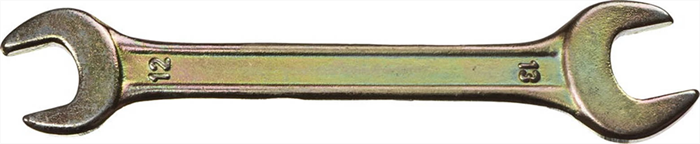 DEXX 12х13 мм, оцинкованный, гаечный ключ рожковый 27018-12-13 - фото 136891