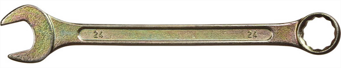 DEXX 24 мм, комбинированный гаечный ключ 27017-24 - фото 137235