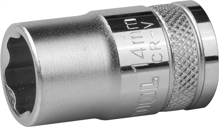 KRAFTOOL 1/2", 14 мм, CrMo сталь, хромированная, торцовая головка INDUSTRIE QUALITAT 27801-14_z01 - фото 137300