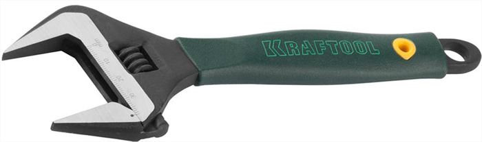 KRAFTOOL 200/38 мм, Cr-V, ключ разводной, SlimWide 27258-20 - фото 137367