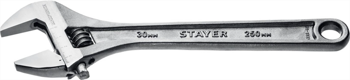STAYER 250/30 мм, ключ разводной MAX-Force 2725-25_z01 - фото 137422