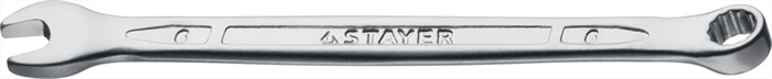 STAYER 6 мм, комбинированный гаечный ключ 27081-06_z01 - фото 137501