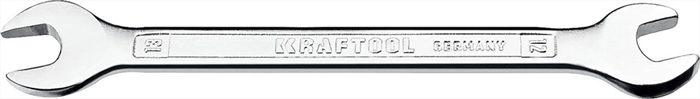 KRAFTOOL 12х13 мм, Cr-V сталь, хромированный, гаечный ключ рожковый 27033-12-13_z01 - фото 137920
