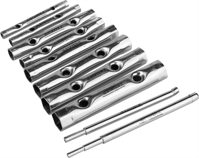 STAYER 10 шт., набор торцовых трубчатых ключей 2719-H10 - фото 137965