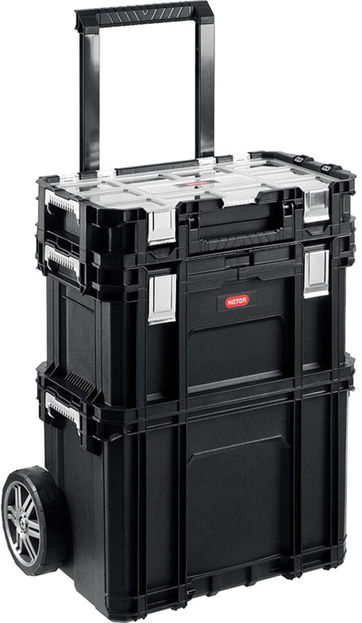 Keter 22", пластиковый, набор ящиков на колесах SMART ROLLING 38390-22 - фото 138078