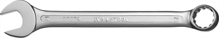 KRAFTOOL 21 мм, Cr-V сталь, хромированный, гаечный ключ комбинированный 27079-21 - фото 138102