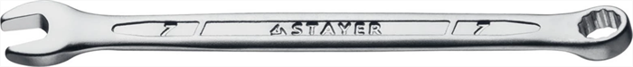 STAYER 7 мм, комбинированный гаечный ключ 27081-07_z01 - фото 138113