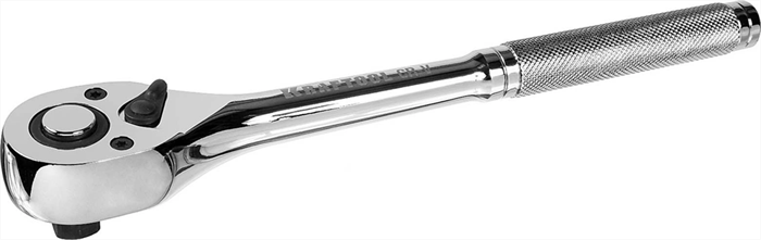 KRAFTOOL 1/2", 72 зубца, Cr-V сталь, цельнометаллическая, трещотка для торцовых головок 27793-1/2_z02 - фото 139086