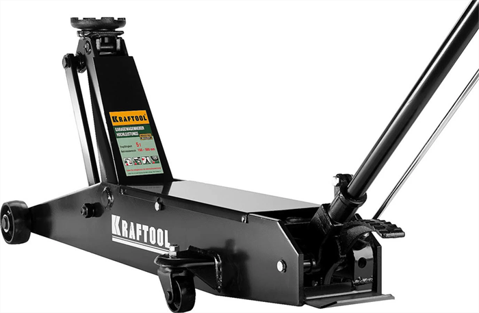KRAFTOOL 5т, 150-560мм, домкрат подкатной гидравлический, удлиненный High-Lift 43455-5 - фото 139187