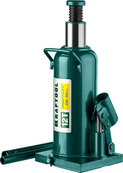 KRAFTOOL 12 т, 230-458 мм, домкрат гидравлический бутылочный сварной Kraft-Lift 43462-12_z01 - фото 139353
