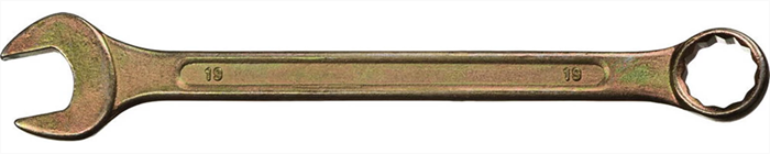 DEXX 19 мм, комбинированный гаечный ключ 27017-19 - фото 139461