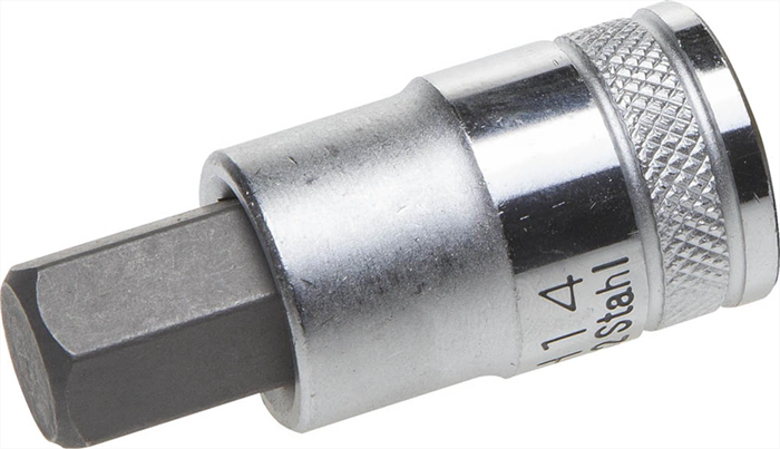 KRAFTOOL 1/2", 55 мм, S2 сталь, H14, фосфатированная, торцовая бита-головка INDUSTRIE QUALITAT 27908-14_z01 - фото 139612